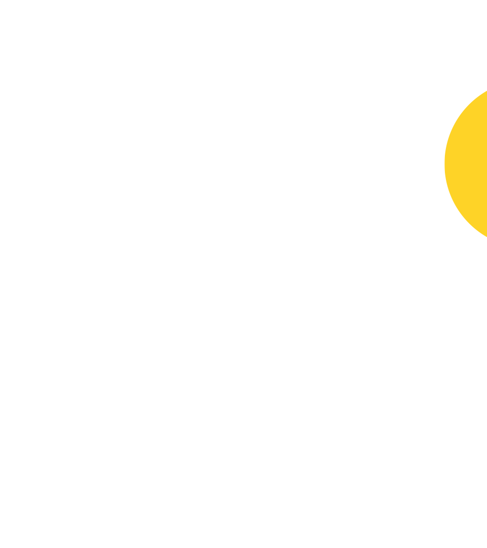 ציור רקע חצי עיגול צהוב